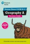 Pearson REVISE Edexcel GCSE (9-1) Geography A Revision Guide: For 2024 and 2025 assessments and exams - incl. free online edition (Revise Edexcel GCSE Geography 16) cover