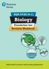 Pearson REVISE AQA GCSE Biology (Foundation) Revision Workbook - for 2025 and 2026 exams cover