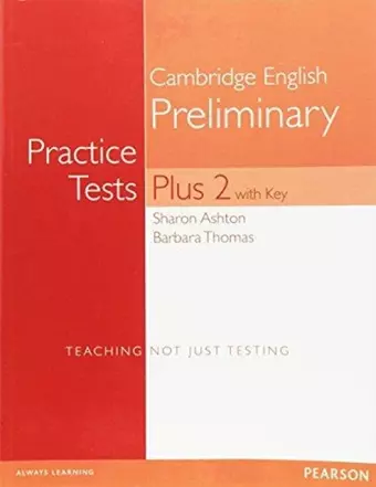 PET Practice Tests Plus 2 Students' Book with Key cover