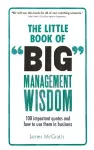 Little Book of Big Management Wisdom, The cover