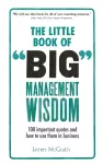 Little Book of Big Management Wisdom, The cover