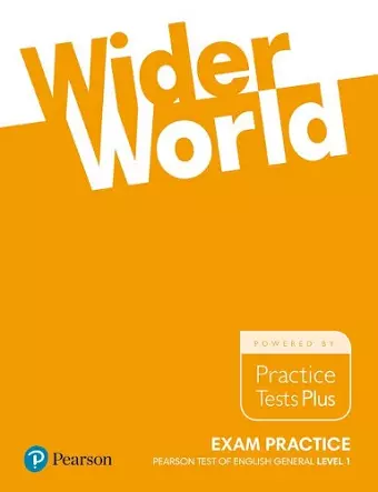 Wider World Exam Practice: Pearson Tests of English General Level 1(A2) cover