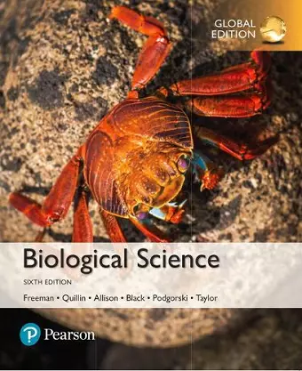 Biological Science, Global Edition + Mastering Biology with Pearson eText (Package) cover