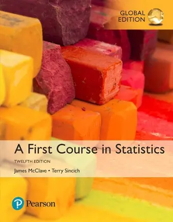 First Course in Statistics, A, Global Edition cover