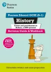 Pearson REVISE Edexcel GCSE (9-1) History Crime and Punishment Revision Guide and Workbook: For 2024 and 2025 assessments and exams - incl. free online edition (Revise Edexcel GCSE History 16) cover