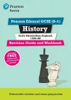 Pearson REVISE Edexcel GCSE (9-1) History Early Elizabethan England Revision Guide and Workbook: For 2024 and 2025 assessments and exams - incl. free online edition (Revise Edexcel GCSE History 16) cover