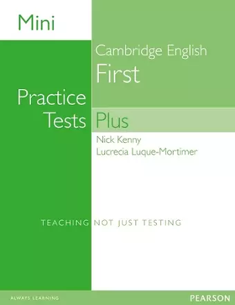 Mini Practice Tests Plus: Cambridge English First cover