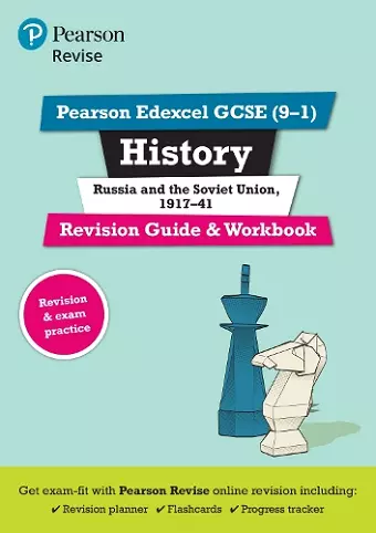 Pearson REVISE Edexcel GCSE History Russia and the Soviet Union Revision Guide and Workbook incl. online revision and quizzes - for 2025 and 2026 exams cover