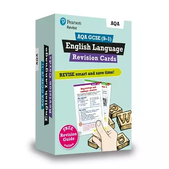 Pearson REVISE AQA GCSE English Language: Revision Cards Incl. online revision - for 2025 and 2026 exams cover