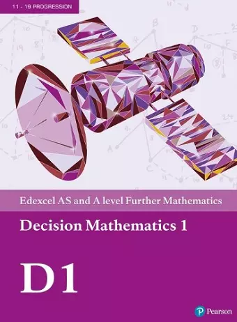 Pearson Edexcel AS and A level Further Mathematics Decision Mathematics 1 Textbook + e-book cover