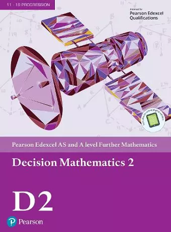 Pearson Edexcel AS and A level Further Mathematics Decision Mathematics 2 Textbook + e-book cover