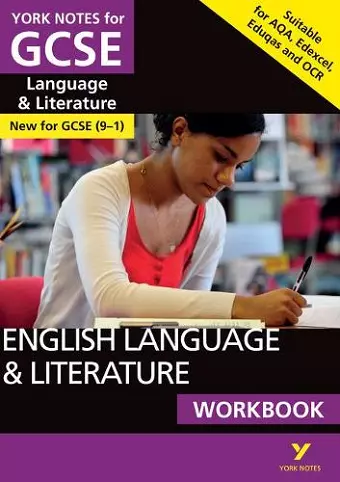 English Language and Literature Workbook: York Notes for GCSE the ideal way to catch up, test your knowledge and feel ready for and 2023 and 2024 exams and assessments cover
