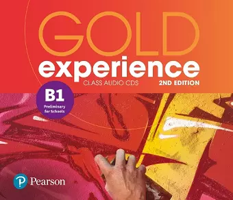 Gold Experience 2nd Edition B1 Class Audio CDs cover