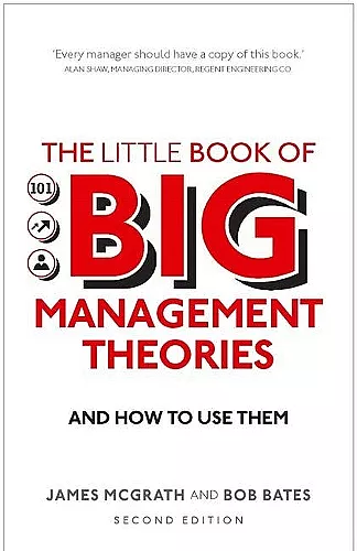 Little Book of Big Management Theories, The cover
