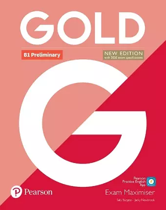 Gold B1 Preliminary New Edition Exam Maximiser cover