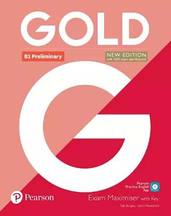 Gold B1 Preliminary New Edition Exam Maximiser with Key cover