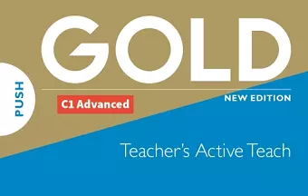 Gold C1 Advanced New Edition Teacher's ActiveTeach USB cover