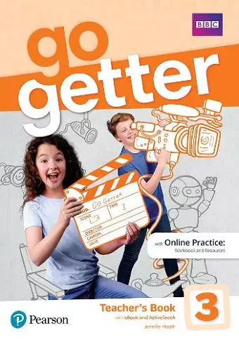 GoGetter 3 Teacher's Book with MyEnglishLab & Online Extra Homework + DVD-ROM Pack cover