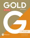 Gold B1+ Pre-First New Edition Coursebook and MyEnglishLab Pack cover