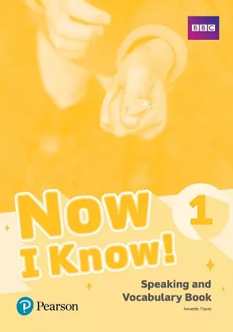 Now I Know 1 Speaking and Vocabulary Book cover