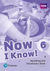 Now I Know 6 Speaking and Vocabulary Book cover