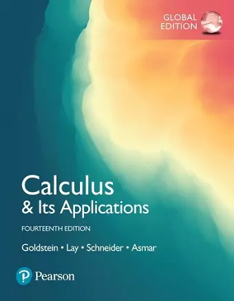 Calculus & Its Applications, Global Edition cover