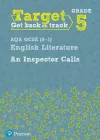 Target Grade 5 An Inspector Calls AQA GCSE (9-1) Eng Lit Workbook cover