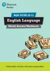 Pearson REVISE AQA GCSE English Language Model Answer Workbook - for 2025 and 2026 exams cover