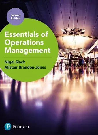 Essentials of Operations Management cover