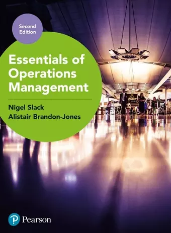 Essentials of Operations Management + MyLab Operations Management with Pearson eText (Package) cover