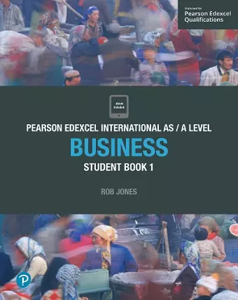 Pearson Edexcel International AS Level Business Student Book cover