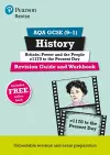 Pearson REVISE AQA GCSE History Britain: Power and the people: c1170 to the present day Revision Guide and Workbook incl. online revision and quizzes - for 2025 and 2026 exams cover