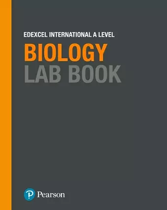 Pearson Edexcel International A Level Biology Lab Book cover
