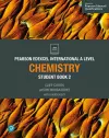 Pearson Edexcel International A Level Chemistry Student Book cover