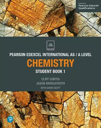 Pearson Edexcel International AS Level Chemistry Student Book cover