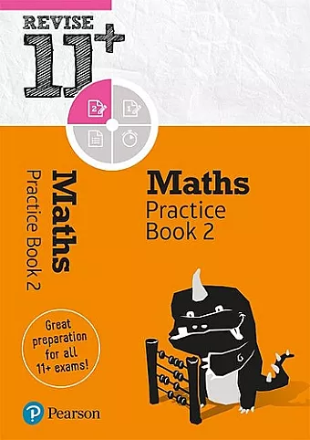 Pearson REVISE 11+ Maths Practice Book 2 for the 2023 and 2024 exams cover