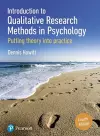 Introduction to Qualitative Research Methods in Psychology cover