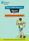 Pearson REVISE BTEC National Sport Practice Assessments Plus U2 - 2023 and 2024 exams and assessments cover