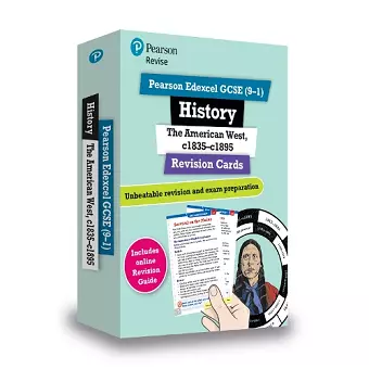 Pearson REVISE Edexcel GCSE History American West Revision Cards (with free online Revision Guide and Workbook): For 2024 and 2025 exams (Revise Edexcel GCSE History 16) cover