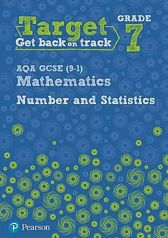 Target Grade 7 AQA GCSE (9-1) Mathematics Number and Statistics Workbook cover