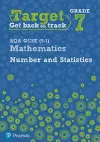 Target Grade 7 AQA GCSE (9-1) Mathematics Number and Statistics Workbook cover