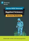 Pearson REVISE BTEC National Applied Science Revision Workbook - for 2025 exams cover