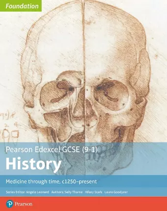 Edexcel GCSE (9-1) History Foundation Medicine through time, c1250-present Student Book cover