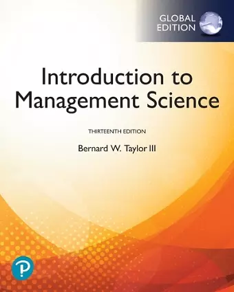 Introduction to Management Science, Global Edition cover