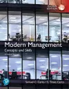 Modern Management: Concepts and Skills, Global Edition cover