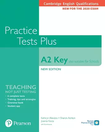 Cambridge English Qualifications: A2 Key (Also suitable for Schools) Practice Tests Plus cover