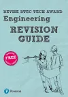 Pearson REVISE BTEC Tech Award Engineering Revision Guide inc online edition - 2023 and 2024 exams and assessments cover