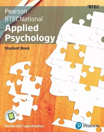 BTEC National Applied Psychology Student Book + Activebook cover