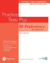 Cambridge English Qualifications: B1 Preliminary for Schools Practice Tests Plus cover