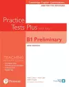 Cambridge English Qualifications: B1 Preliminary Practice Tests Plus with key cover